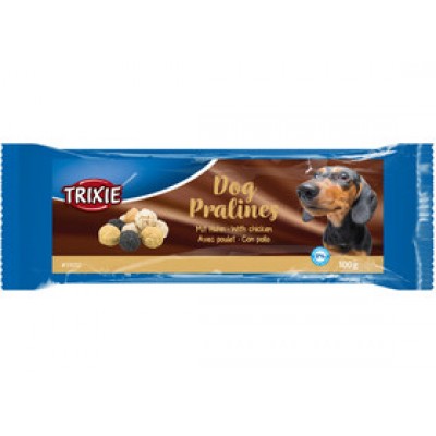 Ласощі для собак Trixie Dog Pralines з куркою 100г 31652