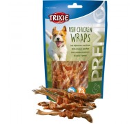 Ласощі для собак Trixie Ласощі Premio Fish Chicken Wraps риба та курка 80 г 31590