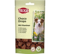 Ласощі для собак Trixie Schoko Drops шоколадні дропси 75 г 31611
