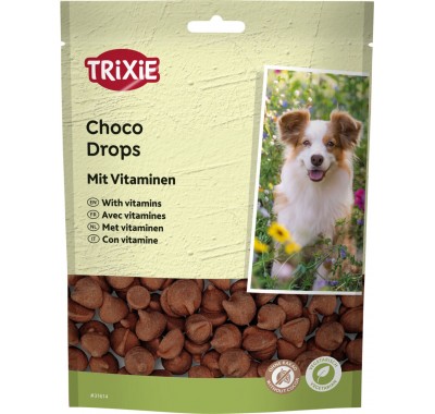 Ласощі для собак Trixie Schoko Drops шоколадні дропси 350 г 31614