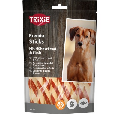 Лакомство для собак Trixie Premio Fish Chicken Sticks лакомство курица и рыба 80 г 31747