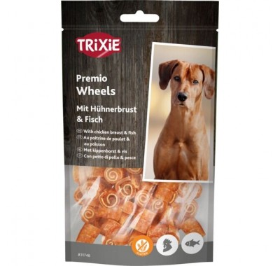 Ласощі для собак Trixie Premio Fish Chicken Wheels ласощі з рибою та куркою 75 г 31748
