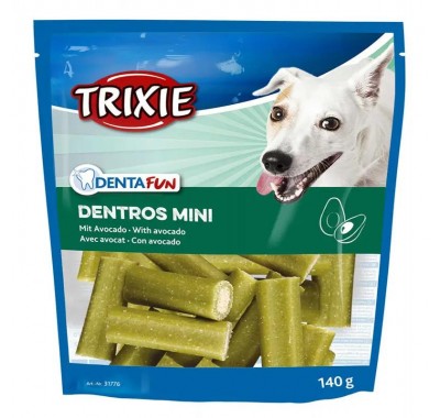 Ласощі для собак Trixie Denta Fun Dentros Mini з авакадо 140 г 31776