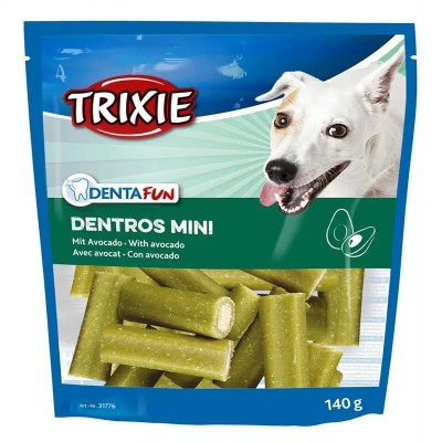 Ласощі для собак Trixie Denta Fun Dentros Mini з авакадо 140 г 31776