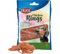 Ласощі для собак Trixie Кільце жувальне з куркою 100г 31665