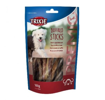 Ласощі для собак Trixie Premio Buffalo Sticks палички з м'ясом буйвола 100 г 31402