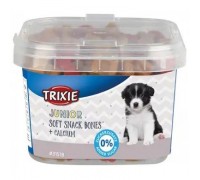 Ласощі для цуценят Trixie Junior Soft Snack Bones з кальцієм 140г 31518