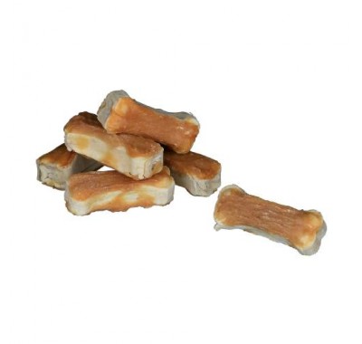 Лакомство для собак Trixie Кость для чистки зубов Denta Fun с курицей 5см, 120г/8шт 31340
