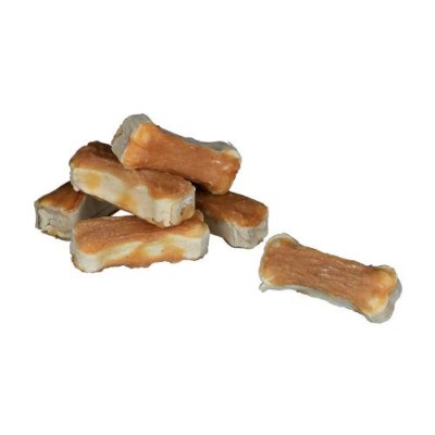Ласощі для собак Trixie Кістка для чищення зубів Denta Fun з куркою 5см, 120г/8шт 31340