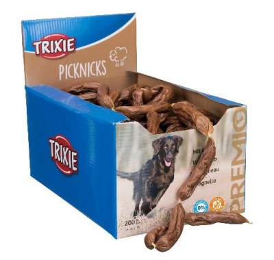 Ласощі для собак Trixie PREMIO Ласощі Picknicks сосиски 1,6 кг/200 шт. (ягня) 2755