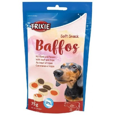 Ласощі для собак Trixie Soft Snack Baffos з яловичиною та рубцем 75 г 31494