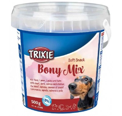 Ласощі для собак Trixie Soft Snack Bony Mix 500 г 31496