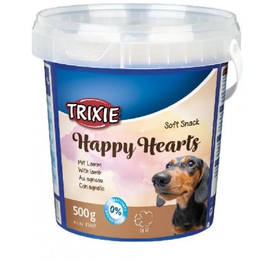 Лакомство для собак Trixie Soft Snack Happy Hearts с ягненком и рисом 500 г 31497