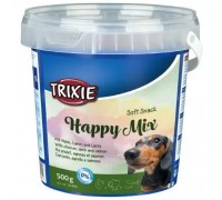 Ласощі для собак Trixie Soft Snack Happy Mix з куркою та ягнятим 500 г 31495