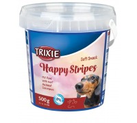 Ласощі для собак Trixie Soft Snack Happy Stripes з яловичиною 500 г 31499