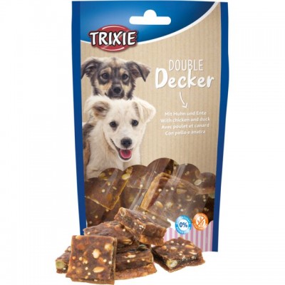 Ласощі для собак Trixie Double Decker з куркою та качкою 100г 31657