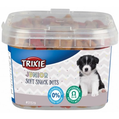 Ласощі для щенят Trixie Junior Soft Snack Dots з Омега-3 140г 31519
