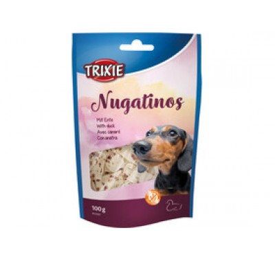 Ласощі для собак Trixie Nugatinos з качкою 100г 31631