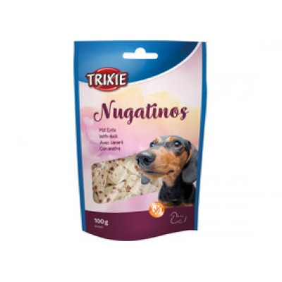 Ласощі для собак Trixie Nugatinos з качкою 100г 31631