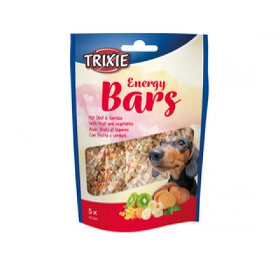 Ласощі для собак Trixie Energy Bars (фрукти/овочі) 5х20г 31655