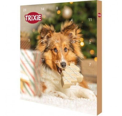 Різдвяний Адвент-календар Trixie для собак з ласощами всередині 30x34x3,5 см 9268/2027