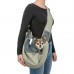 Переноска-слінг для собак до 5 кг Trixie Sling 50х25х18см, зелена 28930