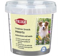 Ласощі для собак Trixie Trainer Snack Mini Hearts міні куркою ягнятком та лососем 200 г 31524