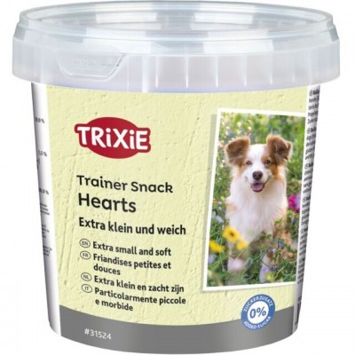 Ласощі для собак Trixie Trainer Snack Mini Hearts міні куркою ягнятком та лососем 200 г 31524