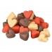 Ласощі для собак Trixie Trainer Snack Mini Hearts міні куркою ягнятком та лососем 200 г 31524