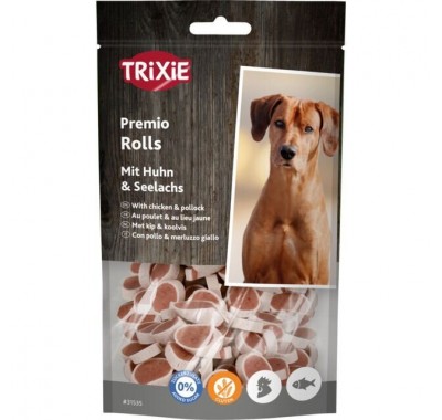 Ласощі для собак Trixie Premio Fish Chicken Rolls ласощі, курка та тріска 75 г 31535