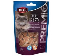 Ласощі для кішок Trixie Premio Ducky Hearts з качкою та мінтаєм 50 г 42705