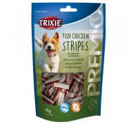 Ласощі для собак Trixie Premio Fish Chicken Stripes курка та лосось 300 г 31803