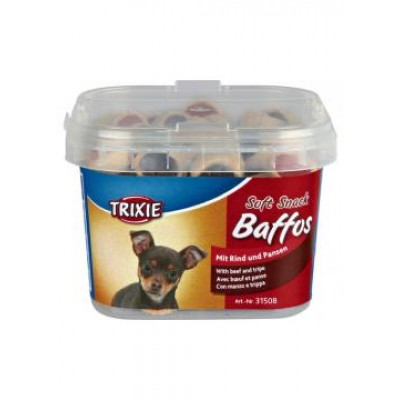 Ласощі для собак Trixie Soft Snack Baffos з ягням і шлунком 200 г 31508