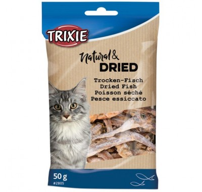 Лакомство для котов Trixie Trocken-Fisch сушеная рыба 50 г 2805