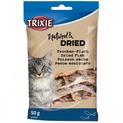 Ласощі для котів Trixie Trocken-Fisch сушена риба 50 г 2805