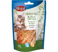 Ласощі для котів Trixie Premio Chicken Filet Bites філе куряче сушене 50г 42701