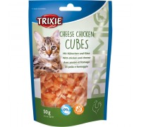 Лакомство для котов Trixie Premio Cheese Chicken Cubes сырно-куриные кубики 50г 42717