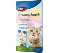  Лакомство для кошек в виде крема Trixie Creamy Snacks 6х15г 42719