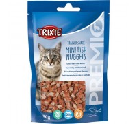 Ласощі для кішок Trixie Trainer Snack Mini Nuggets з тунцем та куркою 50г 42741