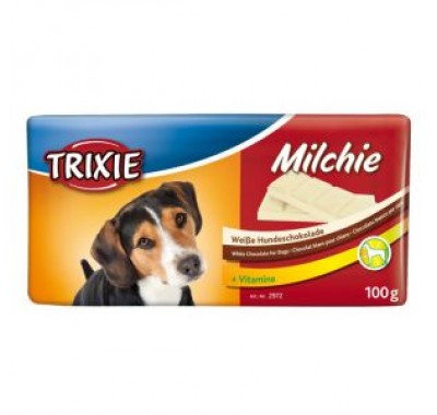 Ласощі для собак Trixie Шоколад білий Milchie 100 г 2972