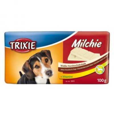 Ласощі для собак Trixie Шоколад білий Milchie 100 г 2972