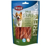 Ласощі для собак Trixie Premio Omega Stripes ласощі з куркою 100 г 31536