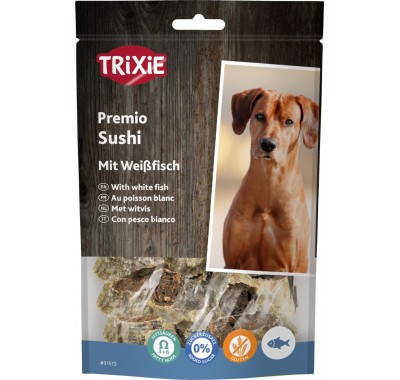 Ласощі для собак Trixie Premio Sushi Rolls ласощі з білою рибою 100 г 31573