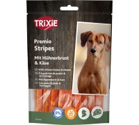 Ласощі для собак Trixie Premio Cheese Chicken Stripes ласощі з куркою та сиром 100 г 31586