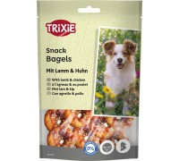 Ласощі для собак Trixie Premio Lamb Chicken Bagles бублики з ягнятком та куркою 100 г 31707
