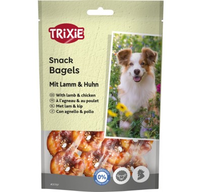 Ласощі для собак Trixie Premio Lamb Chicken Bagles бублики з ягнятком та куркою 100 г 31707