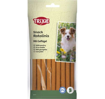 Ласощі для собак Trixie Rotolinis палички з м'ясом свійської птиці 120 г 3171