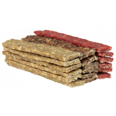 Ласощі для собак Trixie Пластини жувальні Munchy Chewing Bars мікс 12см/100шт 2623