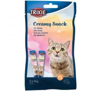 Ласощі для кішок Trixie Creamy Snacks з креветкою 5х14г 42682