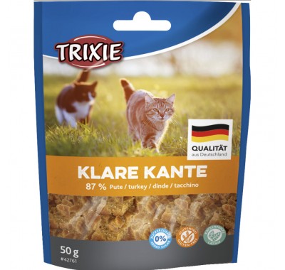 Ласощі для кішок Trixie Klare Kante з індичкою 50г 42761